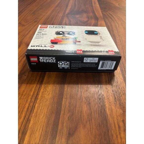 Lego Kids' Multicolor Brick Headz Wall-e and Eve Set 155 pieces 40619 OS NWOT - Picture 4 of 5